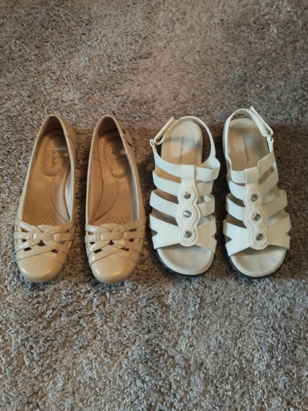 Lot of 2 pairs of Women's Casual shoes Size 6M